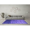 thumbnail image 3 of Ahgly Company Indoor Rectangle Abstract Purple Contemporary Area Rugs, 5' x 8', 3 of 4