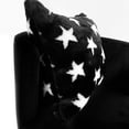 thumbnail image 3 of Plutus Brands Black and White Plutus Stars Soft Animal Faux Fur Luxury Throw Pillow 22 in x 22in, Double Sided 22" x 22", 3 of 3