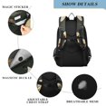 thumbnail image 4 of FORMRS Unisex School Backpack 17" Student Travel Bag with Laptop Compartment, Fish Pattern, 4 of 7
