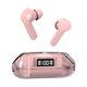 thumbnail image 1 of Auriculares Bluetooth de alta gama transparentes con reducción de ruido en la oreja, pantalla digital, teléfono móvil universal., 1 of 2