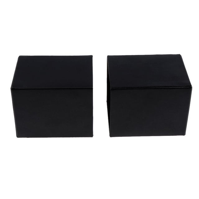 Estuche Cosmético de material cuero para Taza, de Maquillaje, Soporte para Bolígrafo, Organizador de Almacenamiento Negro