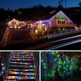 thumbnail image 3 of Outdoor Solar String Lights, ASENEK 33ft 100 LED Solar Fairy Lights, Waterproof Decoration Lighting Copper Wire Lights for Indoor Outdoor Patio Yard Wedding Party Trees Decor, Colorful, 3 of 7