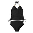 thumbnail image 1 of Traje de baño Tankini de dos piezas para mujer Ropa de playa Traje de baño Push-up Monokini Bikini Fridja  nalpqowj54334, 1 of 4