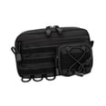 thumbnail image 3 of Almencla Waist Bag Adjustable Tool Storage Bag for Outdoor Activities Hunting Cycling Black, 3 of 8