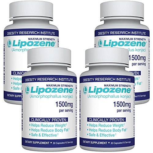 Lipozene Diet Pills Weight Loss Supplement Appetite Suppressant and