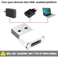 thumbnail image 2 of MesaSe A Adapter on Clearance- USB-C Type C Female to Type A USB 3.0 Male Converter Connector Adapter, 2 of 7