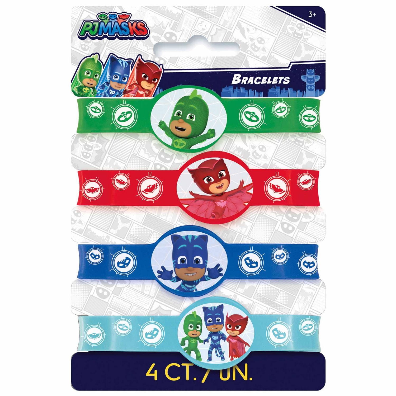 4 PJ MASKS  Bracelet