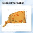 thumbnail image 4 of Yiaed Honeycomb Print Turban Hat for Women Men Comfortable Adjustable Cleaning Working Cap with Sweatband, 4 of 4