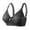 Black, variant on PATLOLLAV Summer Womens Bra Wire Free Underwear Onepiece Bra Everyday Underwear Bras