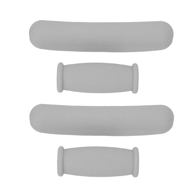 4 Almohadillas para muletas, Cubiertas para mangos de muletas, almohadillas para muletas para axilas, almohadillas de repuesto para axilas, empuñaduras, duraderas y fácilos de