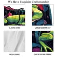thumbnail image 4 of luoweisi Men's Beach Shorts Quick Dry Swim Trunks with Mesh Lining Frog XL, 4 of 5