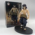 thumbnail image 3 of Anime Demon Slayer Hashibira Inosuke Real Face Standing Ver. Pvc Action Figure Kimetsu No Yaiba Tanjirou Inosuke Classic Color, 3 of 4