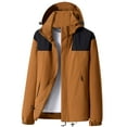thumbnail image 1 of Pisexur Veste Coupe-Vent pour Homme Veste Décontractée Ample à Blocs de Couleur Sprinter d'Extérieur à Manches Longues à Capuche Veste Décontractée/veste Veste de Randonnée Homme Imperméable Manteau pour Homme Veste pour Homme, 1 of 8