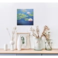 thumbnail image 3 of ARISTURING Monet Canvas Wall Art - Water Lilies Poster - Claude Monet Prints - Landscape Painting Famous Oil Paintings Reproduction Modern Wall Decor for Kitchen Bedroom Bathroom  (16x16 inch), 3 of 4
