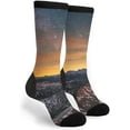 thumbnail image 1 of Chaussettes Décontractées en Coton pour Femmes - Vue de Nuit du Parc, 1 of 5