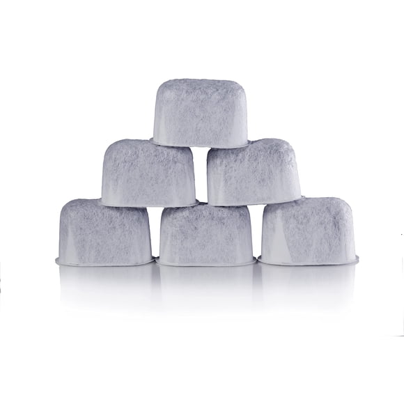 K&J Premium 6-Pack of Replacement Breville BWF100 Compatible Water Filters (Activated Charcoal)
