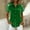 Green, variant on Sequins Patchwork Velvet Shirts for Women Dressy Short Sleeve Loose Lapel Business Casual Tops Party Blouse