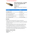 thumbnail image 2 of Water Temperature Sensor - Compatible with 1994 - 2003 Dodge Ram 3500 1995 1996 1997 1998 1999 2000 2001 2002, 2 of 2