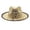 Purple, variant on Men and Women's Mediterranean Panama Straw Fedora Fashion Travel and Vacation Visor Hat,Color: