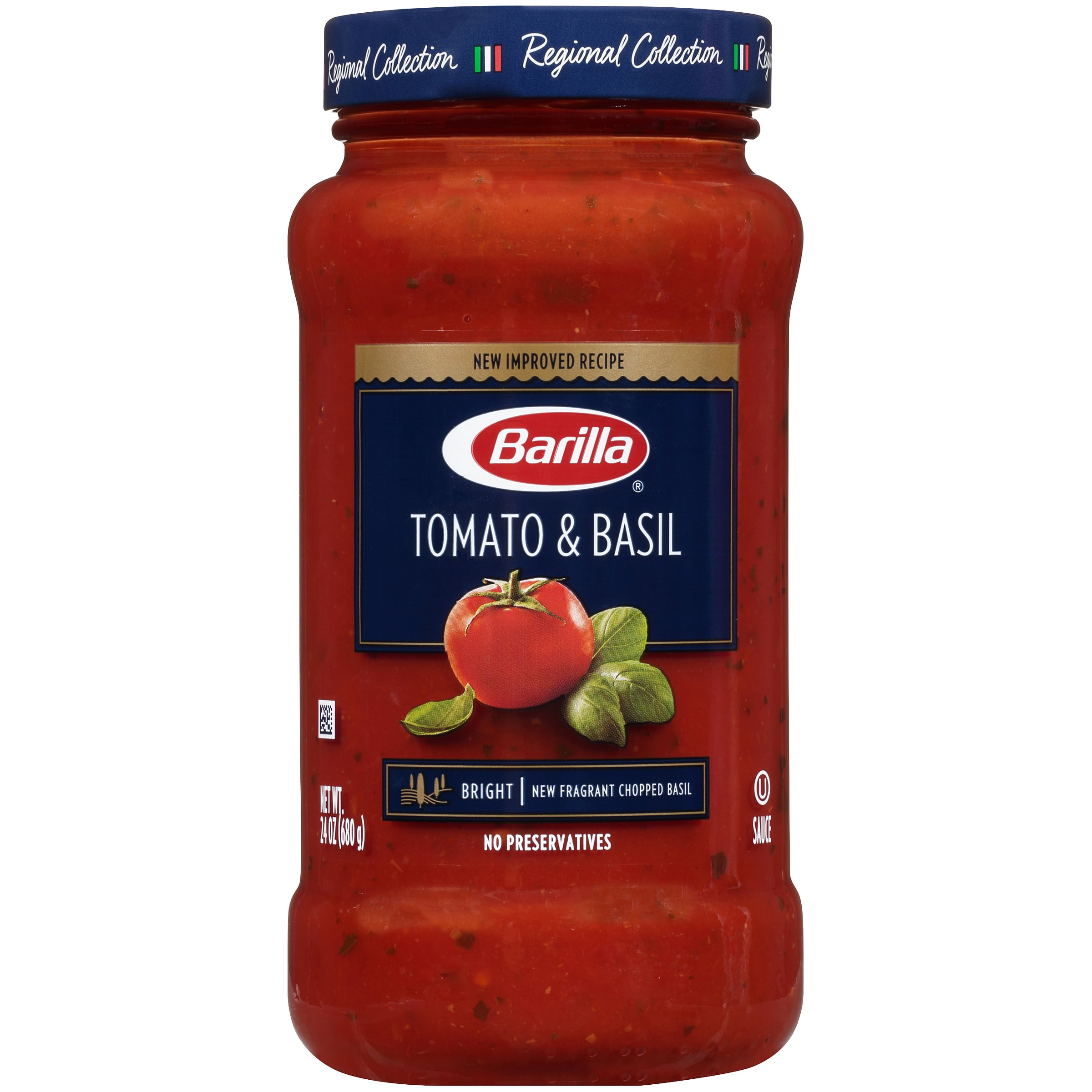 Barilla® Tomato & Basil Pasta Sauce 24 oz - Walmart.com