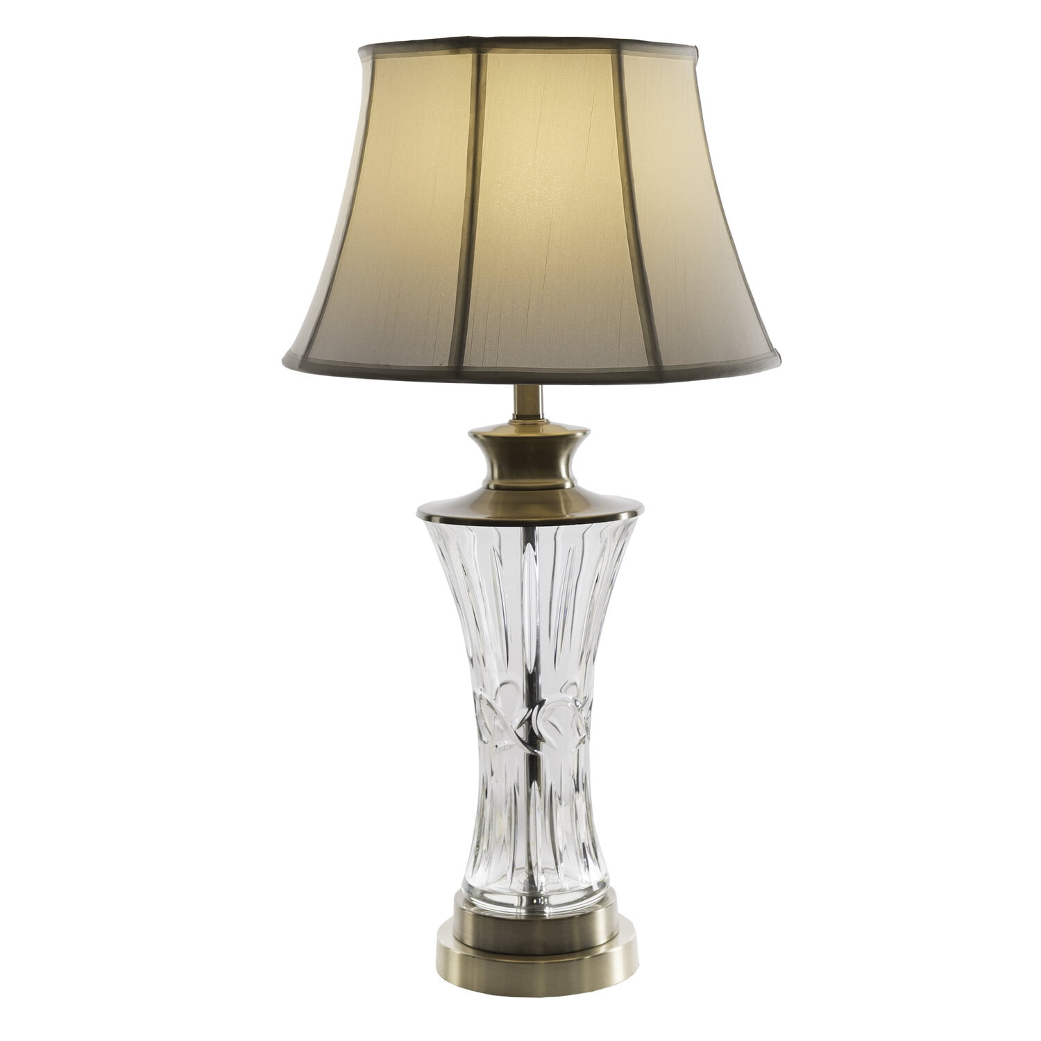 Springdale Lighting 30 inch H Leola 24 Lead Crystal Table Lamp