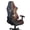 Deer Lightning American Flag Print, variant on SCRAWLGOD Deer Lightning American Flag Print 4 Pieces Gaming Chair Covers with Armrest Covers Dustproof Stain Resistant Gaming Chair Cover Set Elastic Computer Chair Seat Slipcovers