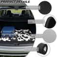 thumbnail image 6 of Yspwyqan 29" x 39" Universal Car Trunk Liner, Seasonal-Resistant Cargo Mat, Western Cow Print Non-Slip Easy to Clean Auto Interior, Fits Most Sedans SUVs Wagons for Daily Use, 6 of 7