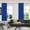 Blue, variant on WZXPWT Heat-Insulating Curtains, Energy-Saving Drapes, Soundproof Silk Curtains, Scandinavian Solid-Color Thermal Curtains