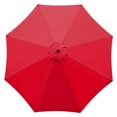 thumbnail image 4 of maytalsory Remplacement de Toit de Parasol de Jardin Imperméable en Polyester pour Patio Extérieur, Rouge, 4 of 8
