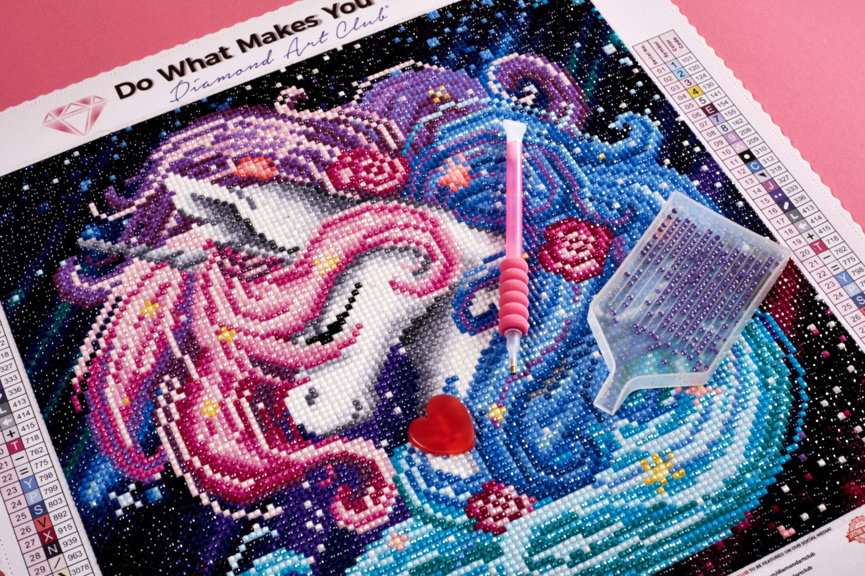 DIAMOND ART CLUB Aurora the Unicorn Diamond Painting Kit
