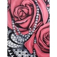 thumbnail image 4 of Talla grande de encaje de cordones de rosa de teatro Rosegal Camisetas tallas grandes, 4 of 5