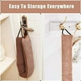 thumbnail image 7 of Under Door Draft Stopper 42 inch Wind Stopper for Door & Window, Weighted French Air Draft Stopper Front Door Snake Noise Blocker for Bottom of Door with Hanging Loops - Brown, 7 of 7