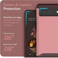 thumbnail image 4 of TUDIA Merge Google Pixel 6 Case Dual Layer Heavy Duty Phone Cover - Smokey Pink, 4 of 7