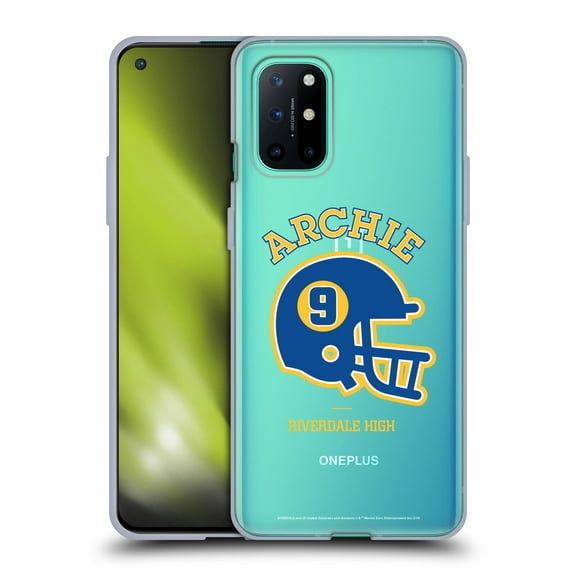 Head Case Designs Officially Licensed Riverdale Graphic Art Archie Football Helmet Soft Gel Case Compatible with OnePlus 8T 5G