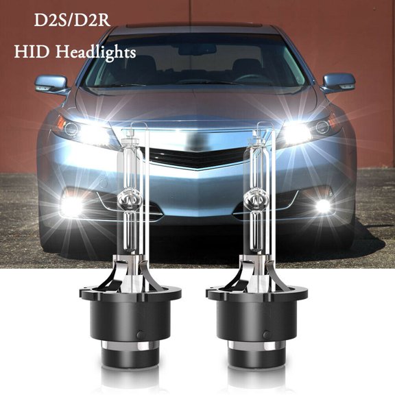 6000K White HID Headlight Bulb For Lincoln Aviator 2003-2005 Low Beam Stock Fit Qty 2