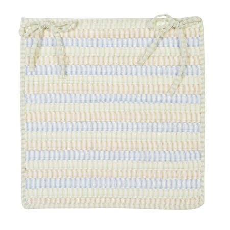 Colonial Mills Ticking Stripe Chair Pad Square 15 X In Colonial Mills Ticking Stripe Chair Pad Square 15 X In