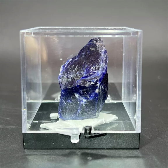 MATROOY Raw Rough Natural Sodalite Rocks Chunks Crystal Mineral Reiki Specimen Box 1PC