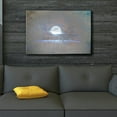 thumbnail image 2 of wall26 - Glowing Full Moon on a Grey Texture Background - Canvas Art Home Art - 16x24 inches, 2 of 4
