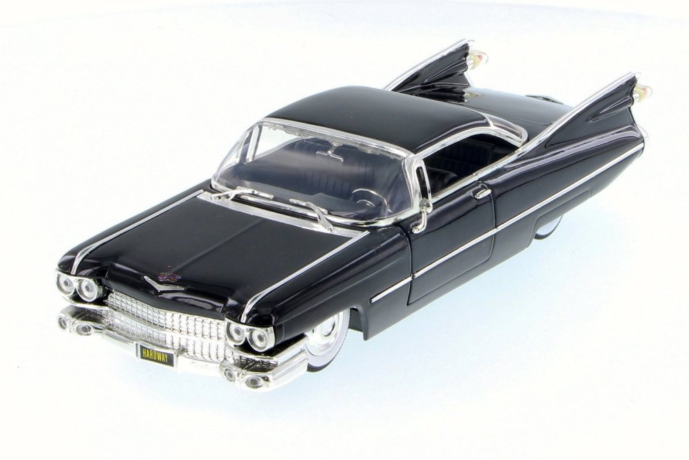 1959 Cadillac Coupe De Ville, Black - Jada 50667KD - 1/24 Scale Diecast  Model Toy Car (Brand New but NO BOX)