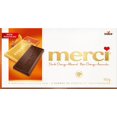 thumbnail image 1 of barre de chocolat merci - Noir Orange-Amandes, 1 of 4