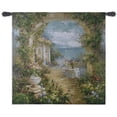 thumbnail image 2 of FineArtTapestries 2744-WH Mediterranean Arches II Large Wall Tapestry, 2 of 2