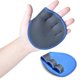 thumbnail image 3 of 1 par de guantes protectores de manos antideslizantes para levantamiento de pesas mancuernas económicas almohadillas protectoras de agarre de tres dedos para gimnasio FLhrweasw Nuevo, 3 of 6