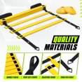 thumbnail image 3 of Escalera de agilidad ajustable para entrenamiento de velocidad Yes4All, 3 of 7