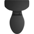 thumbnail image 3 of Kohler  16 in. 1.6 GPF Cimarron Comfort Height Elongated Chair-Height Toilet - Black - 2 Piece, 3 of 3