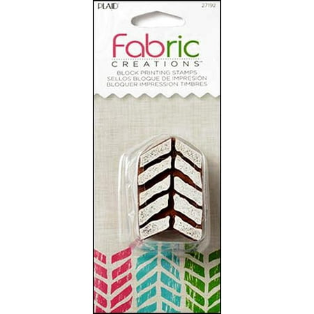 Fabric Stamp - Plaid Fabric Creations BP Stamp Small Tribal Chevron