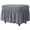 Light Gray, variant on Wishrage High Stretch Seersucker Fabric Ottoman Slipcovers Rectangle Footstool Cover with Skirt Modern Furniture Protector for Home Decor Bedroom Living Room Balcony