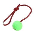 thumbnail image 4 of Methold Pelota elástica de goma para mascotas de 2 uds para entrenamiento de pulido de dientes-pelota de goma sólida duradera y segura verde Type2 NO2, 4 of 6