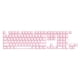 thumbnail image 1 of 104 Uds. Tapa de tecla de teclado de silicona de doble capa para 21/61/87/104/108 teclas FLhrweasw El nuevo, 1 of 7
