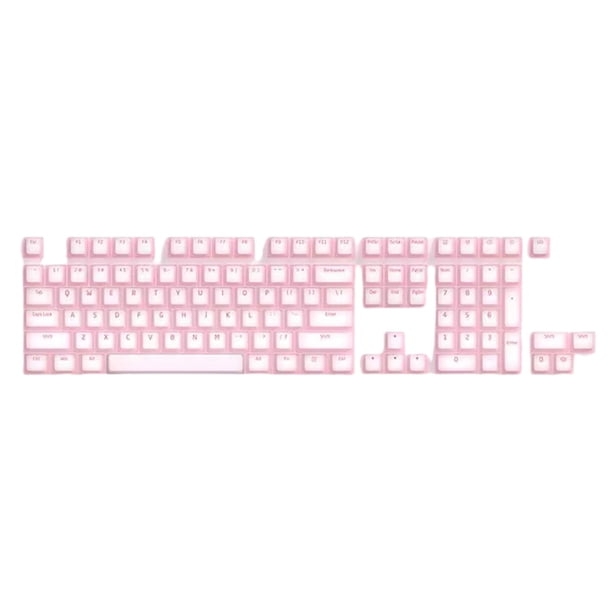 104 Uds. Tapa de tecla de teclado de silicona de doble capa para 21/61/87/104/108 teclas FLhrweasw El nuevo