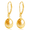 Gold, variant on BAMIKI 9-10 mm Cultured Pearl Drop Earrings for Women, 925 Sterling Silver Leverback Dangle Earrings, Hypoallergenic Jewelry Gift